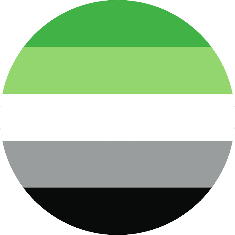 Aromantic clothing and accessories | Pride Gift Shop