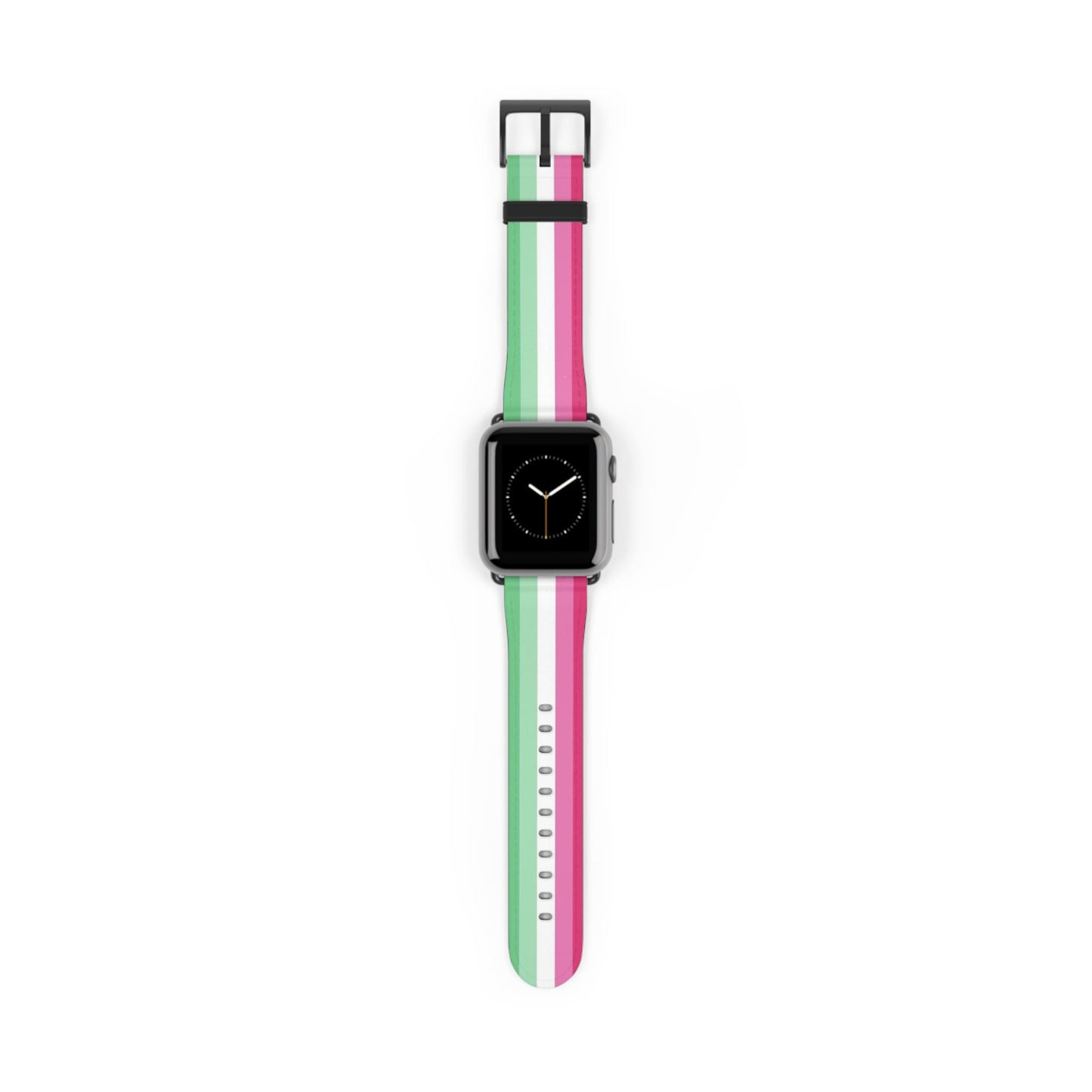 Abrosexual watch band for Apple iwatch, black
