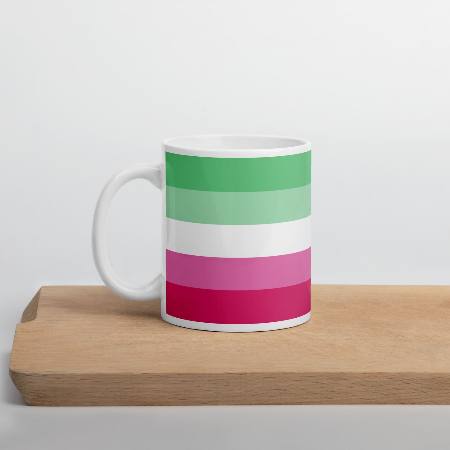 abrosexual coffee mug on table