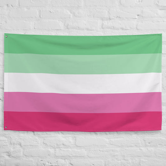Abrosexual flag wall tapestry