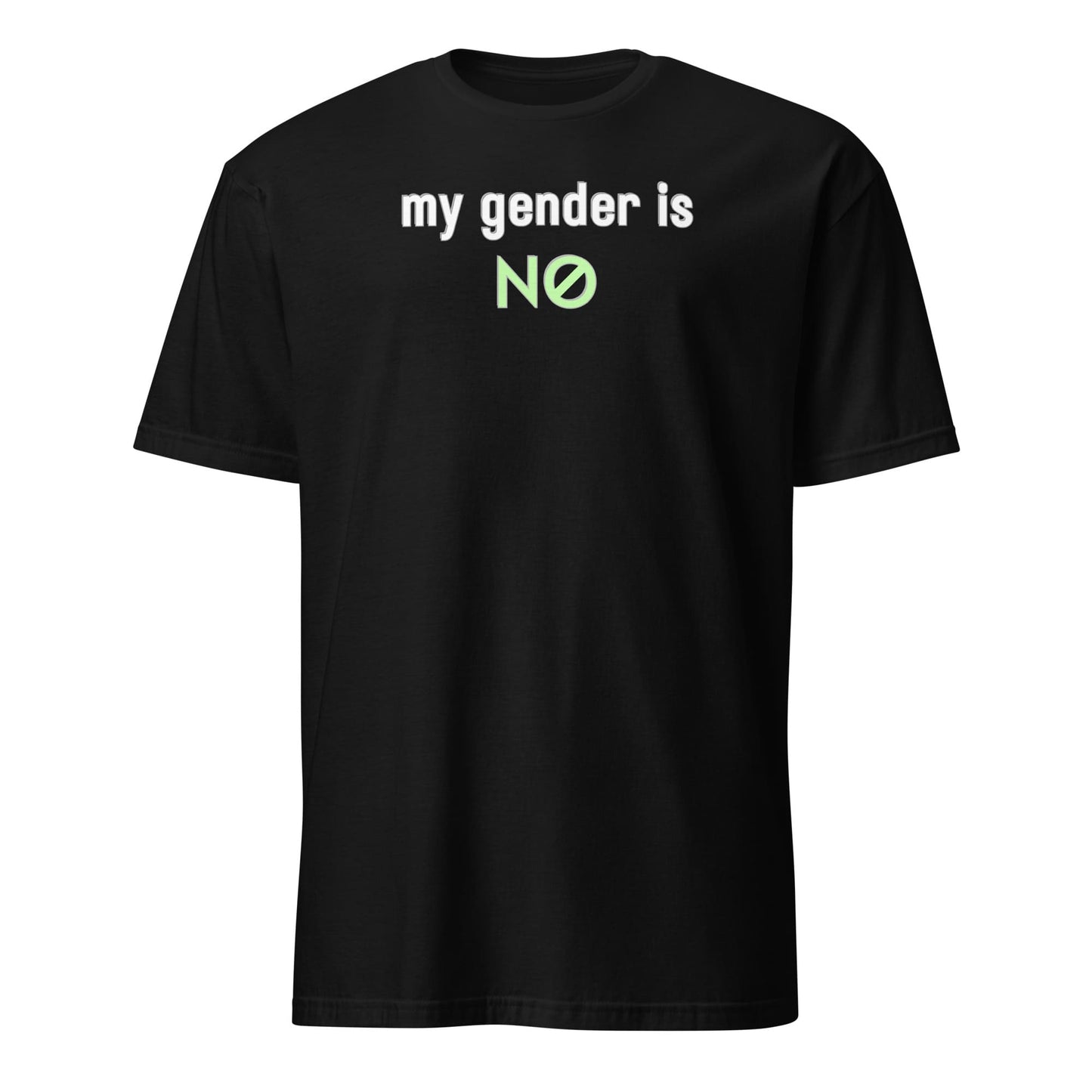 black agender shirt