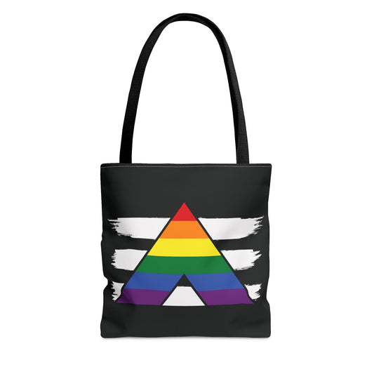 LGBTQ ally pride tote bag