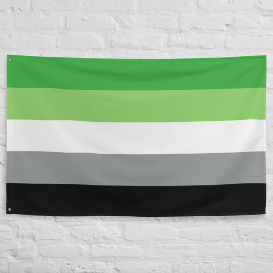 Aromantic flag wall tapestry
