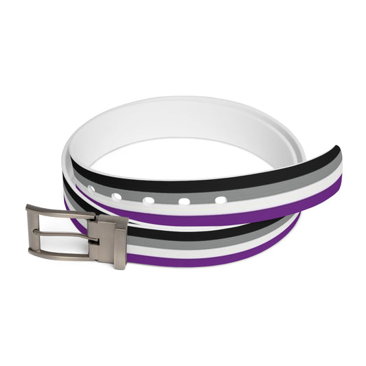 asexual belt, silver
