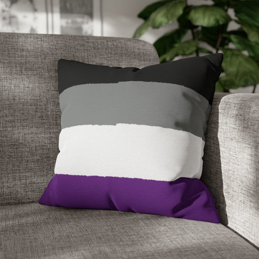 asexual pillow on sofa