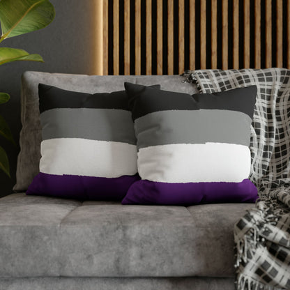 2 asexual pillows on couch