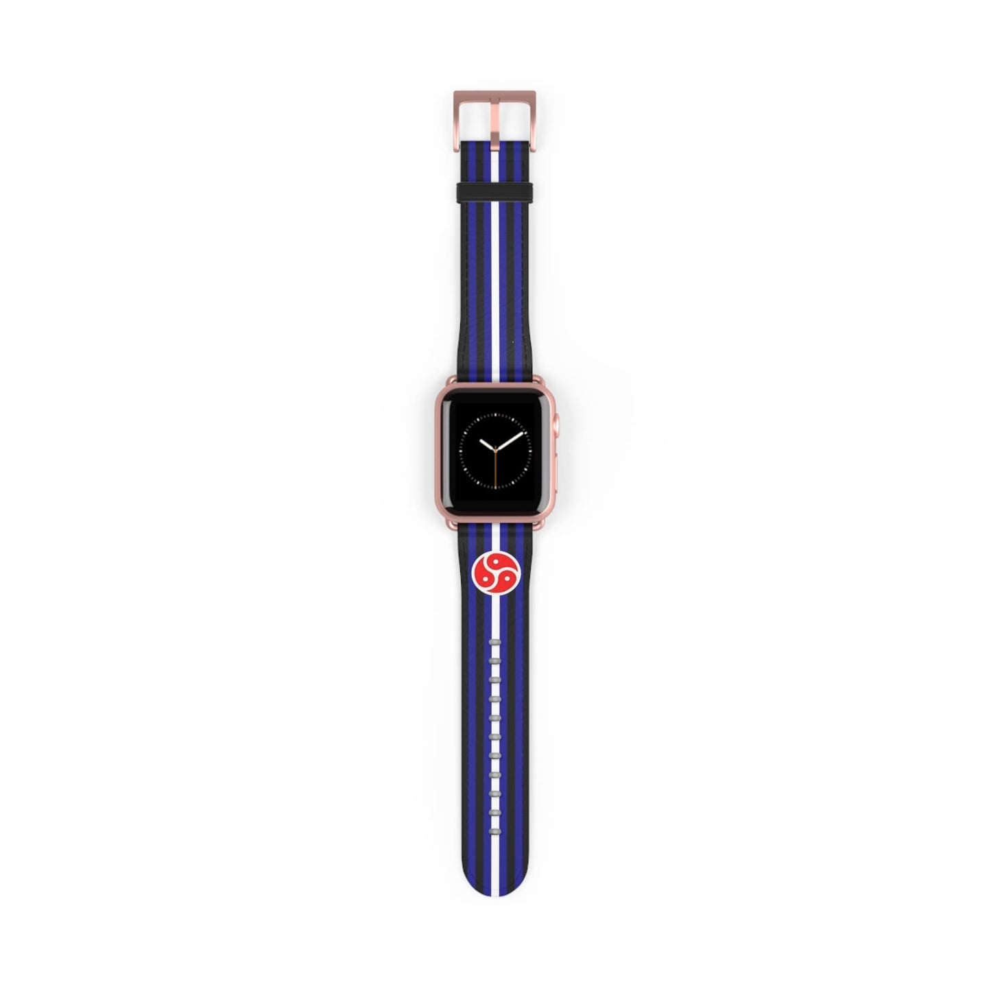 BDSM flag Apple watch band, rose gold