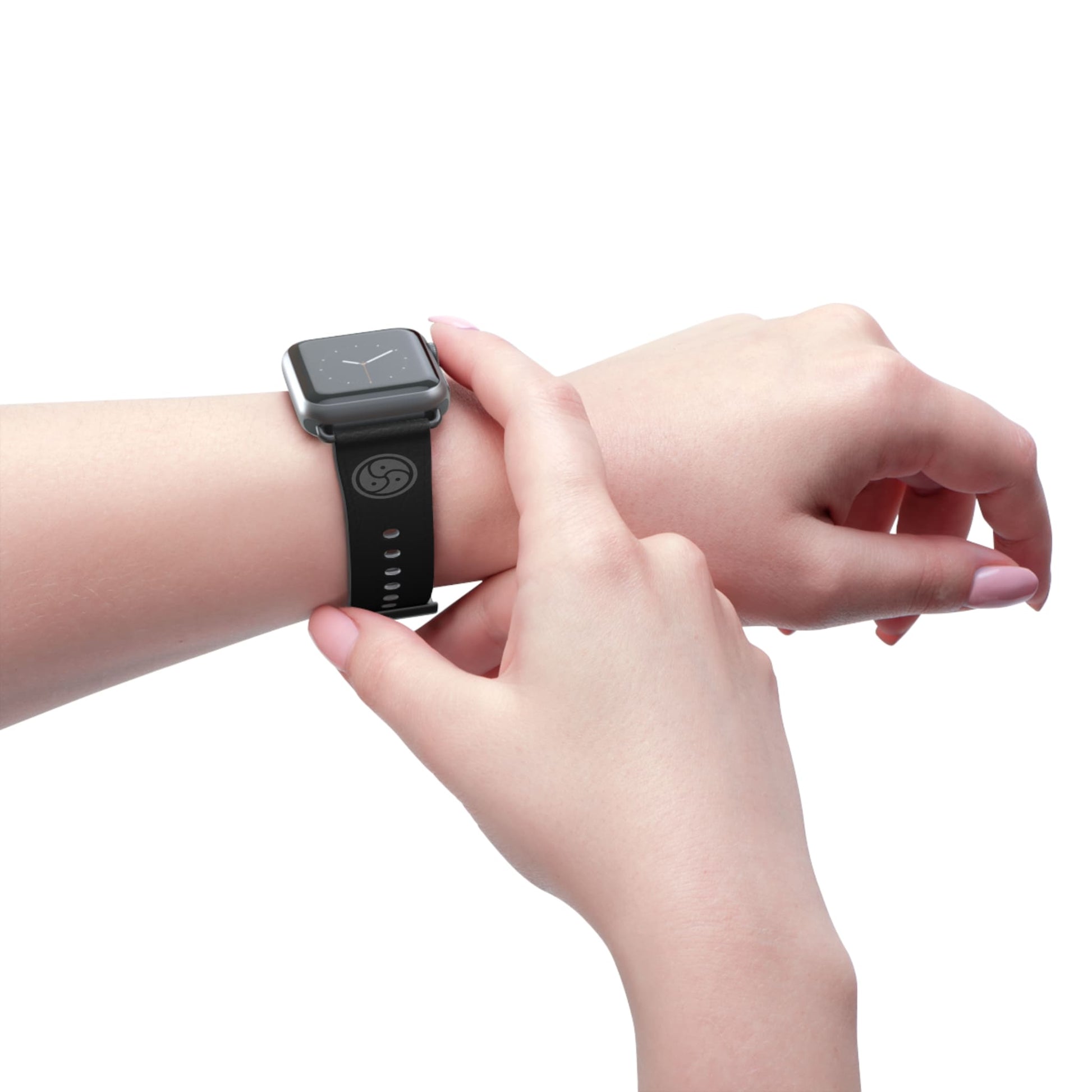 BDSM triskelion symbol apple watch band, model