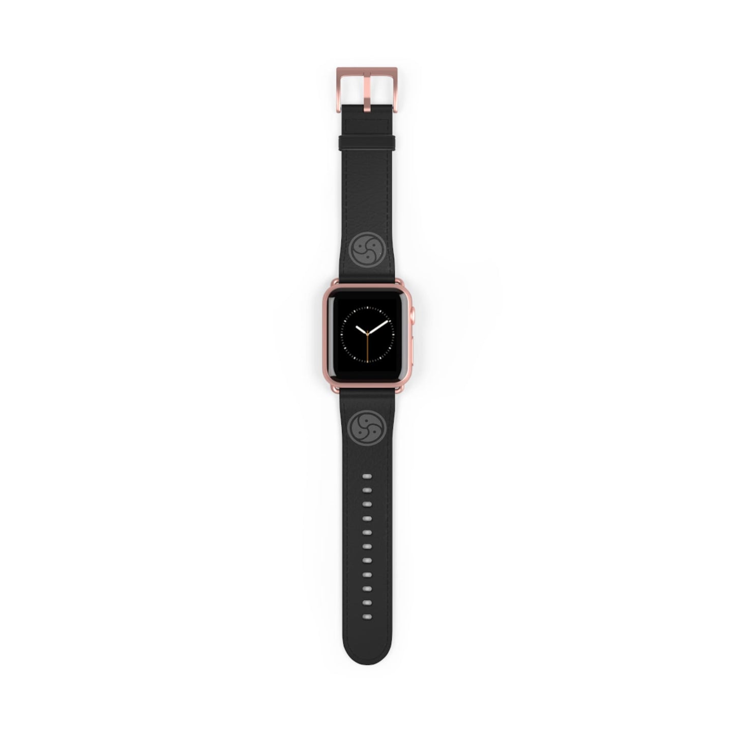 BDSM triskelion symbol apple watch band, rose gold