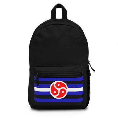 BDSM flag backpack