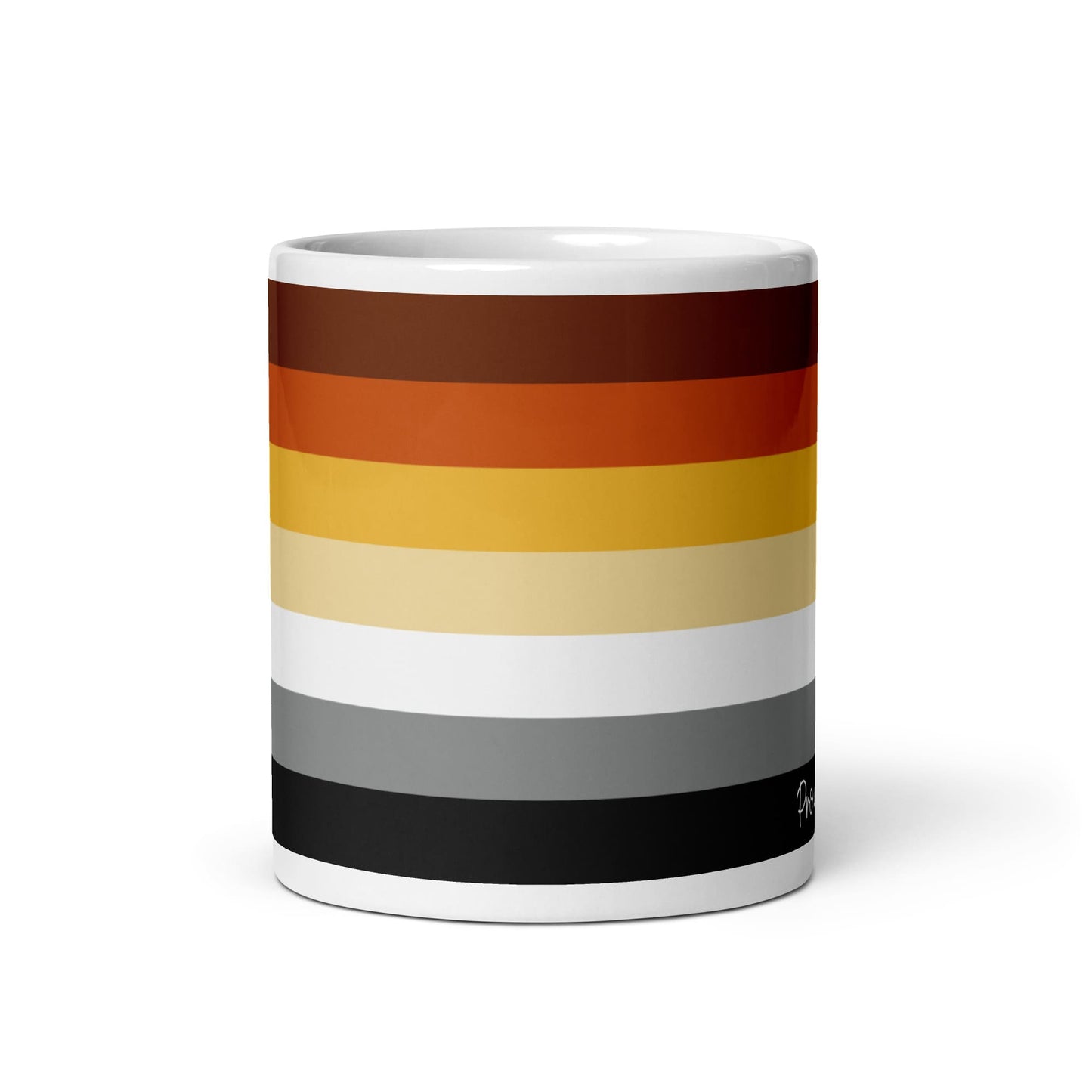 bear pride coffee mug middle