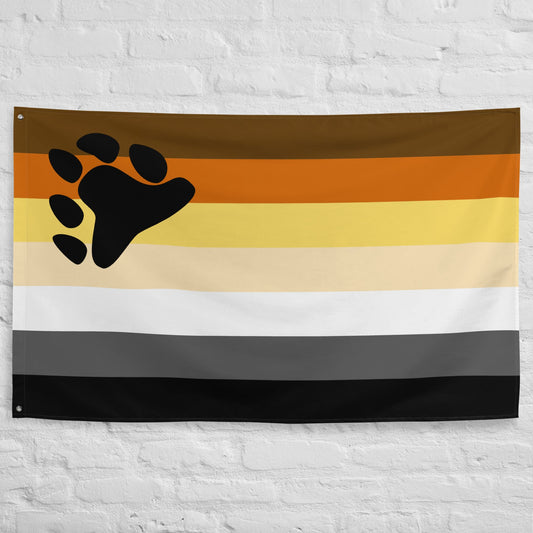 gay bear pride flag wall tapestry
