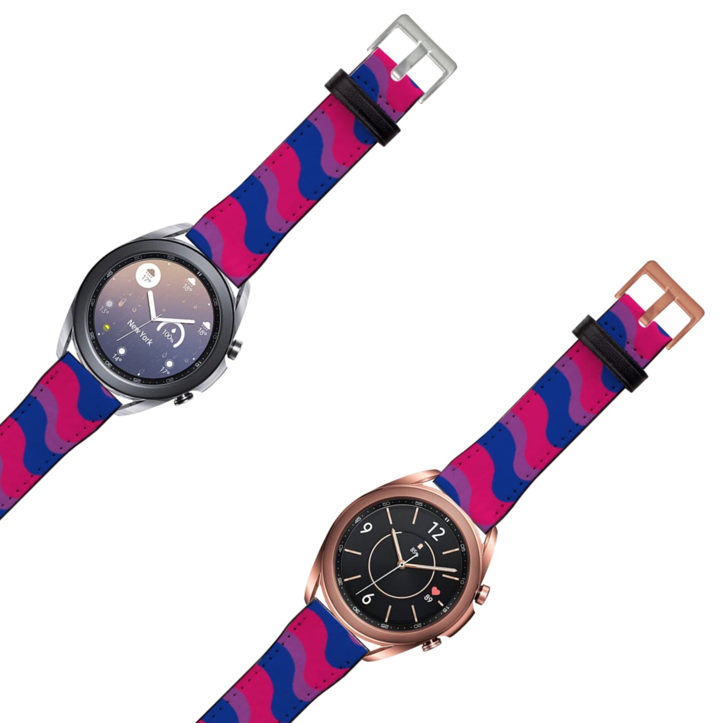 bisexual samsung watch band