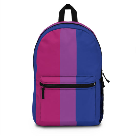 bisexual backpack front