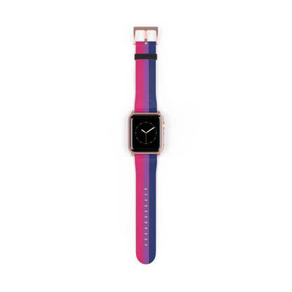 bisexual watch band for Apple iwatch, rose gold