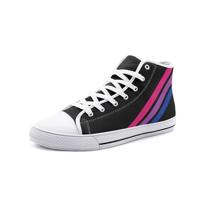 bisexual shoes, subtle bi sneakers, white