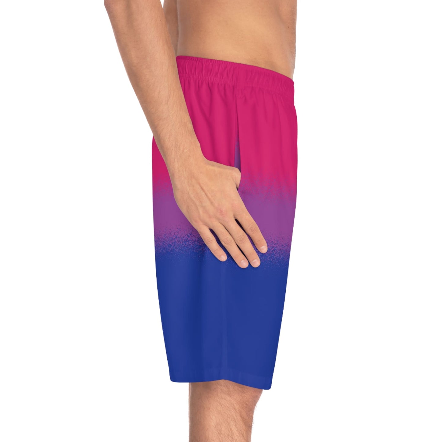 bisexual swim shorts, right