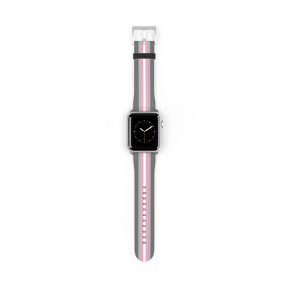 demigirl watch band for Apple iwatch, silver