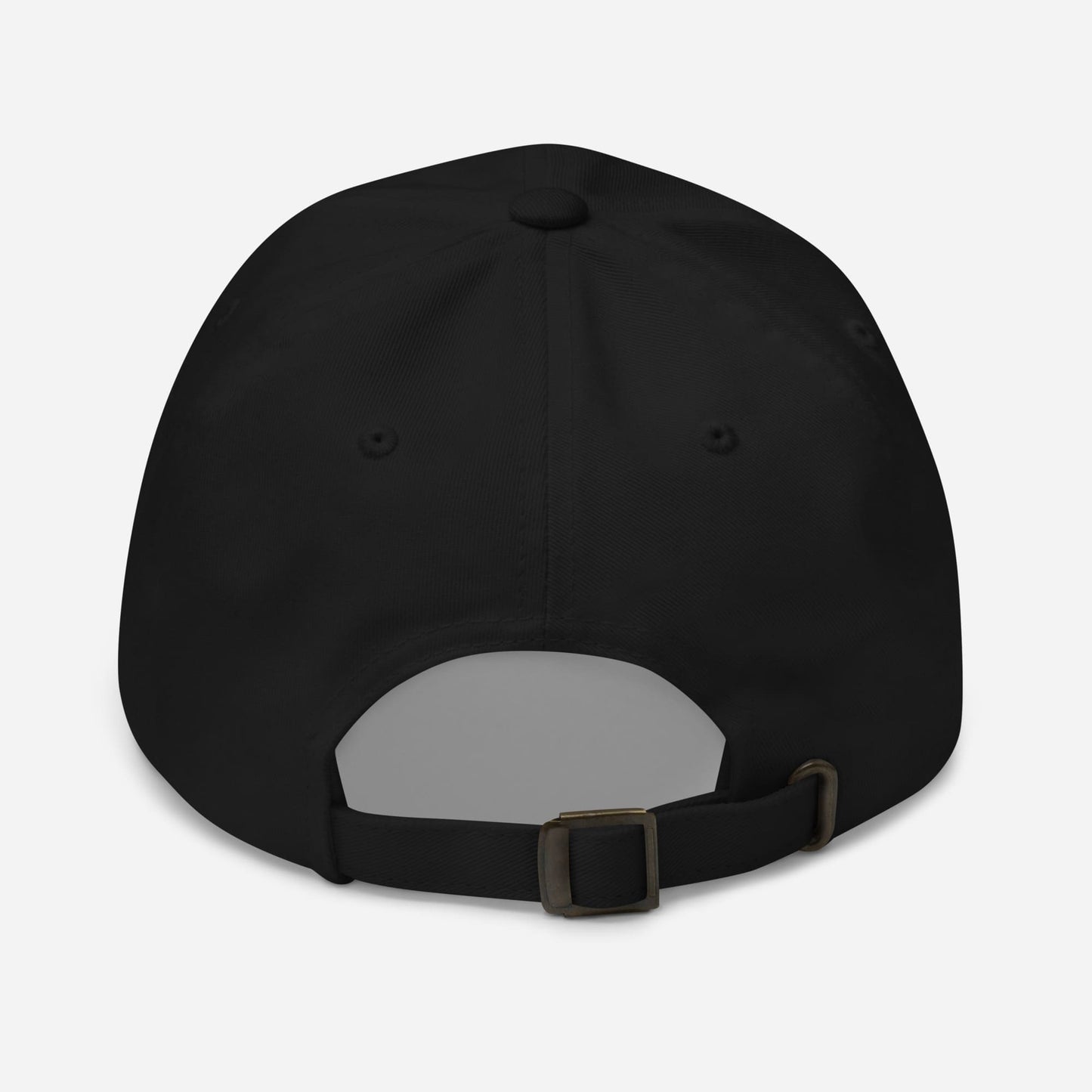 demigirl hat, demigender pride flag embroidered cap, back