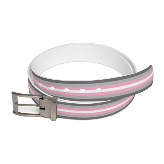 demigirl belt, silver