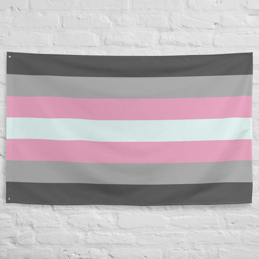 Demigirl flag wall tapestry