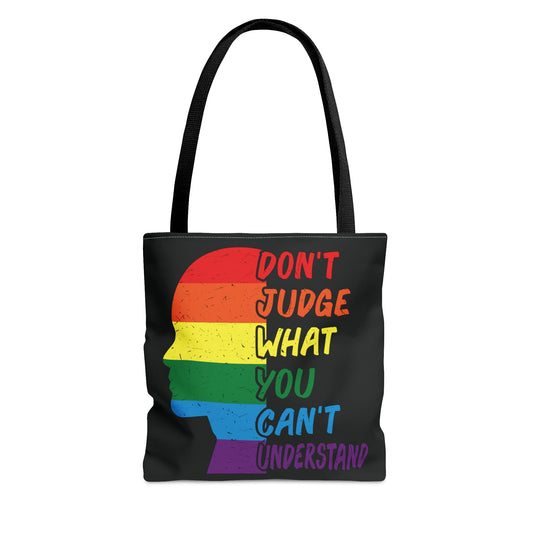 pride tote bag, LGBT awareness bag