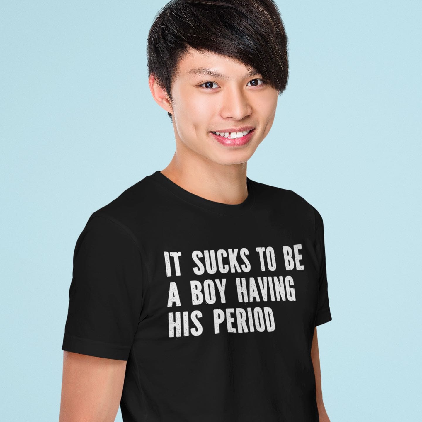 transgender shirt, ftm transition pride, in use