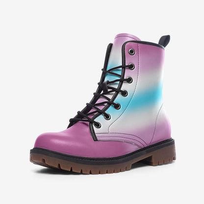 femboy shoes, femboi pride combat boots