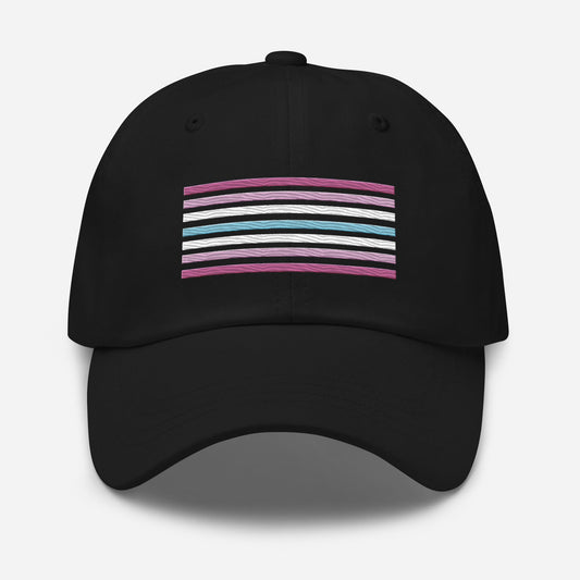 femboy hat, femboi pride flag embroidered cap