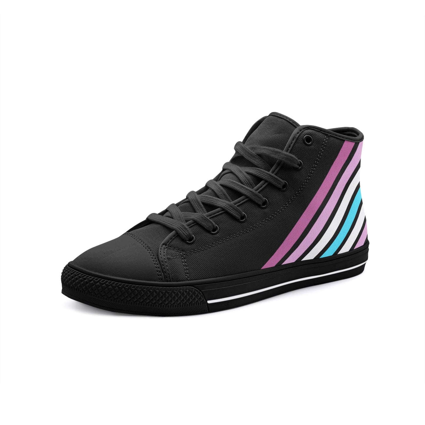 femboy shoes, subtle femboi sneakers, black