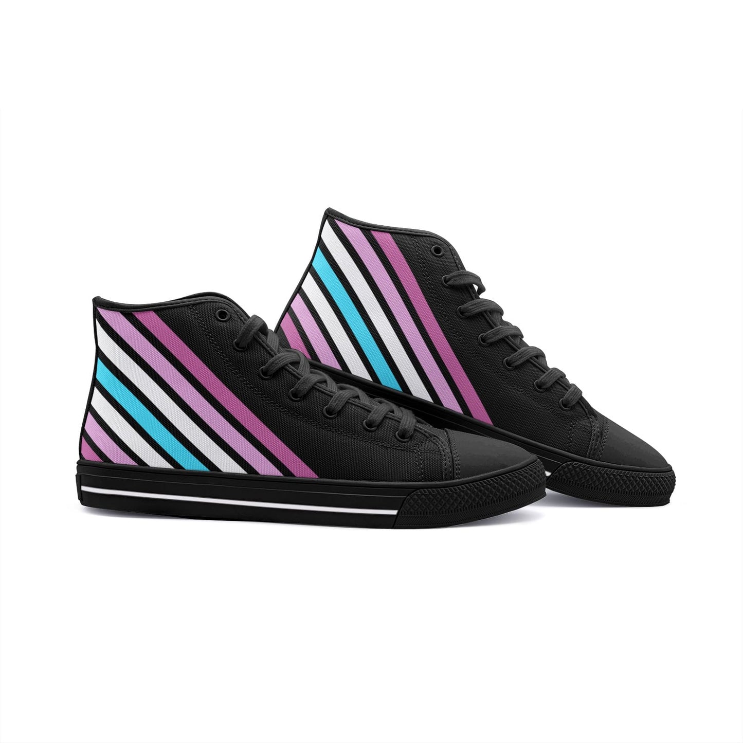 femboy shoes, subtle femboi sneakers, black