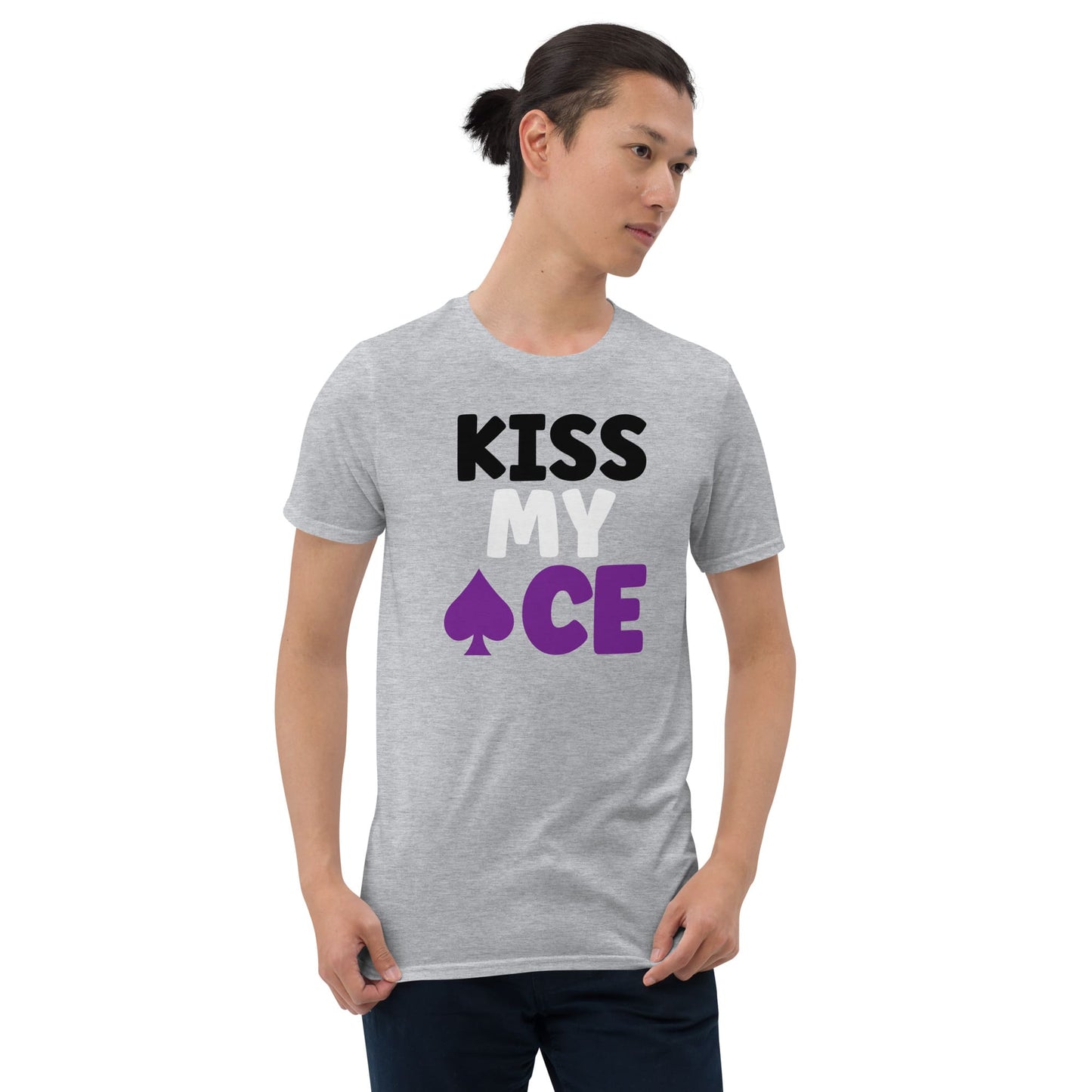 asexual shirt, funny ace of spade pride, model 1
