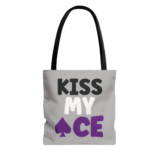 asexual tote bag, funny ace of spade bag