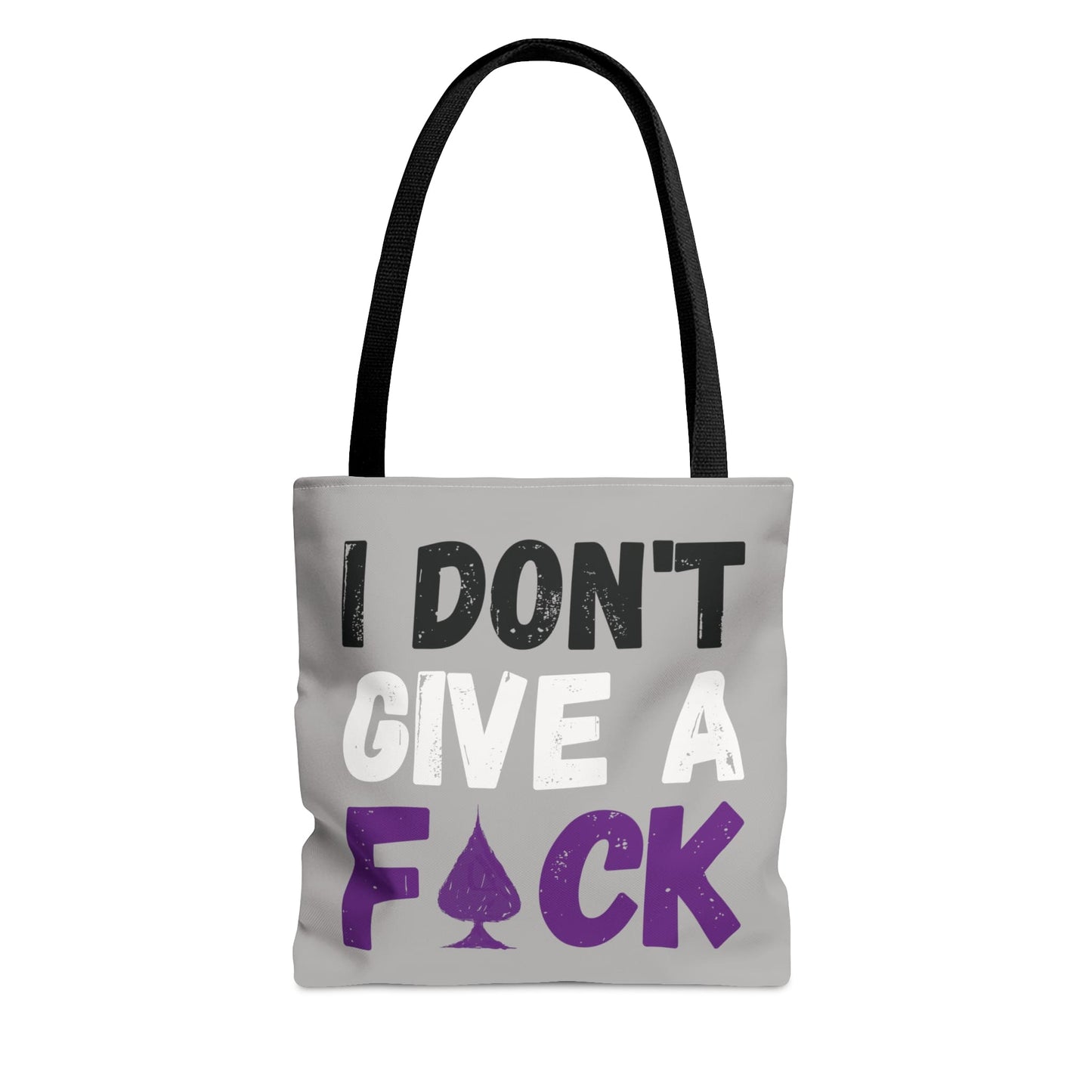 asexual tote bag, funny ace of spade bag