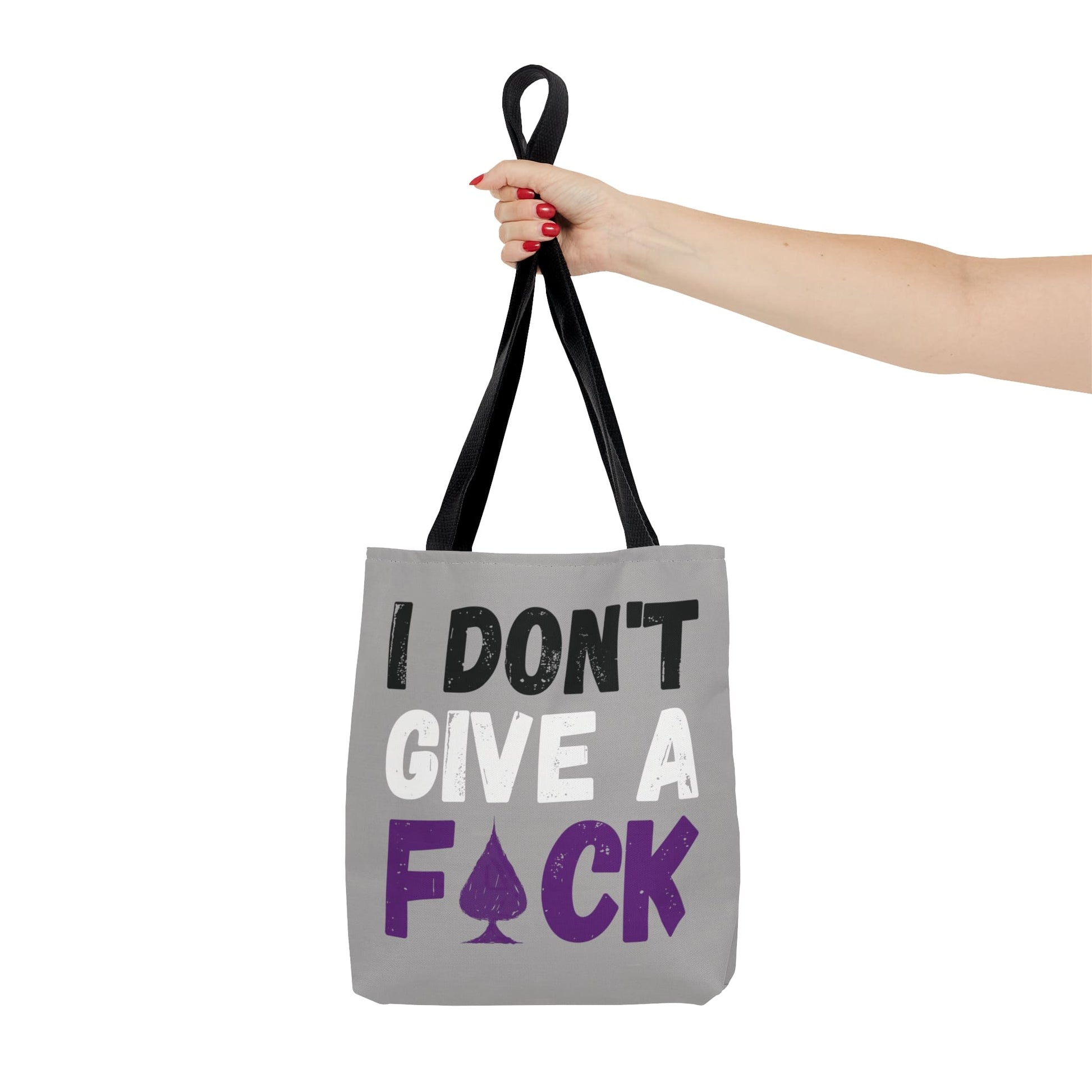 asexual tote bag, funny ace of spade bag, small