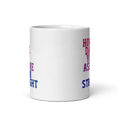 funny bisexual coffee mug, middle