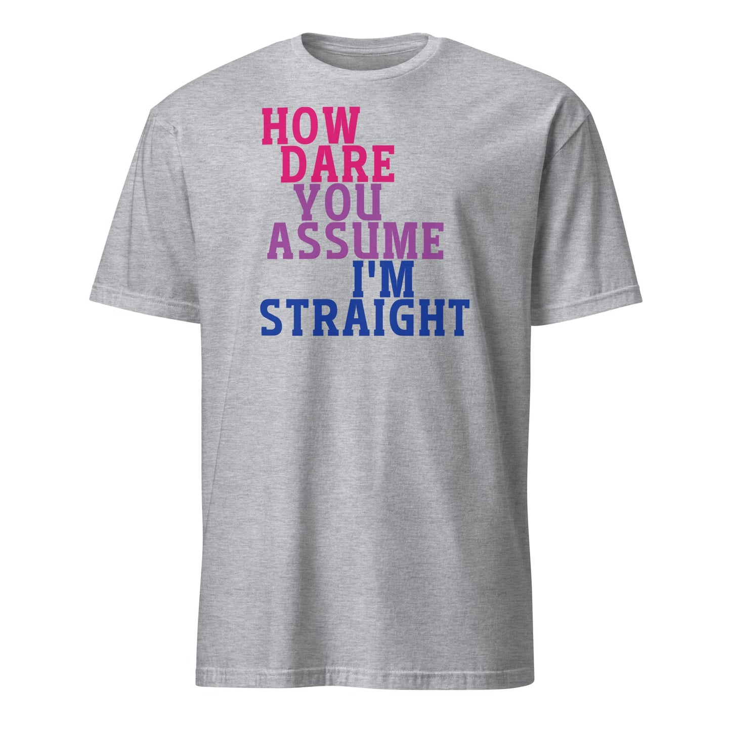 funny bisexual shirt, grey