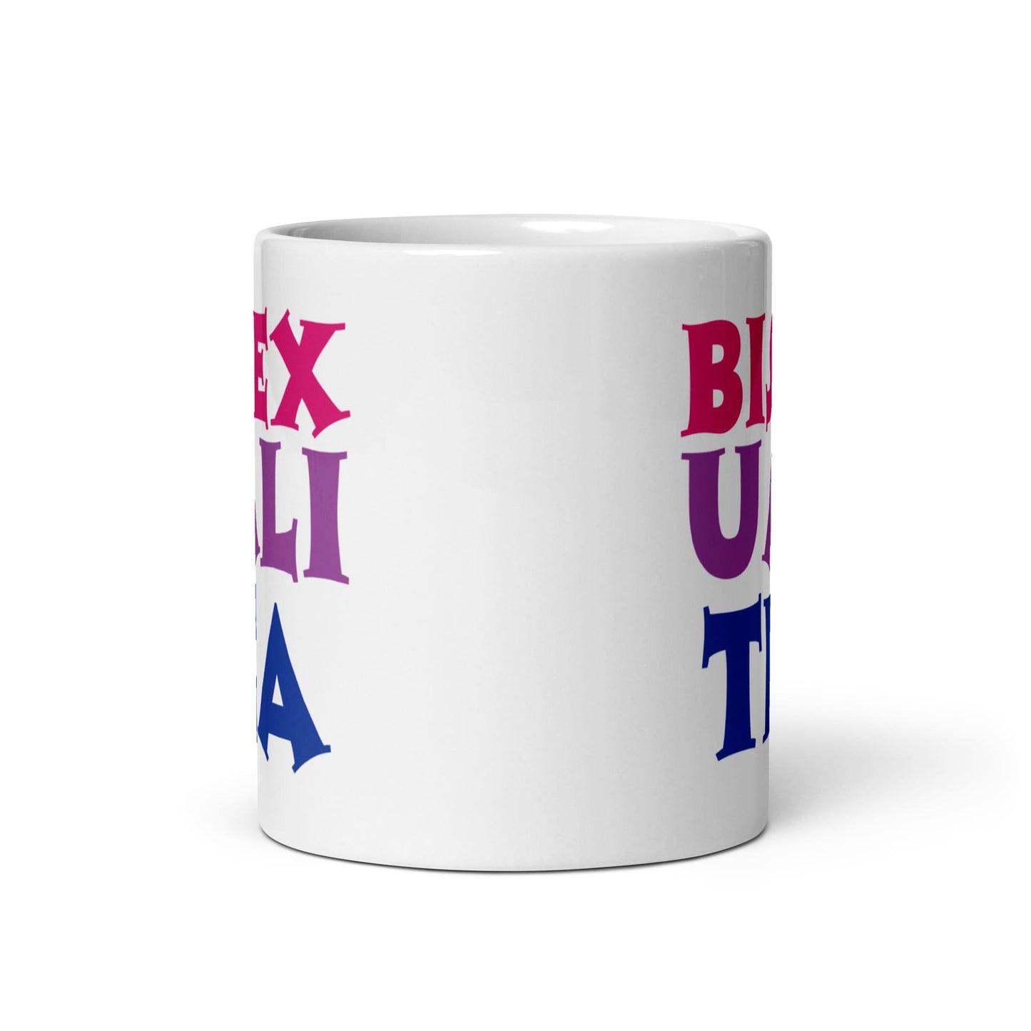 funny bisexual tea mug middle