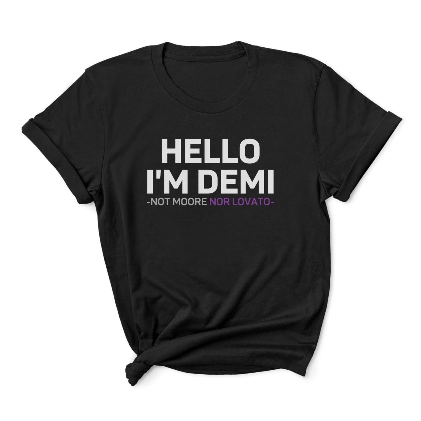 funny demisexual shirt, main