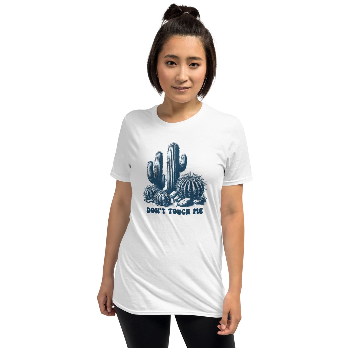 Funny don't touch me asexual t-shirt