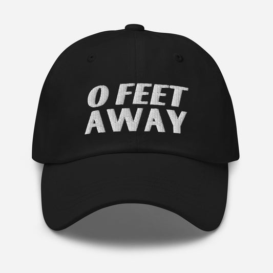 mlm gay hat, funny embroidered grindr quote, black
