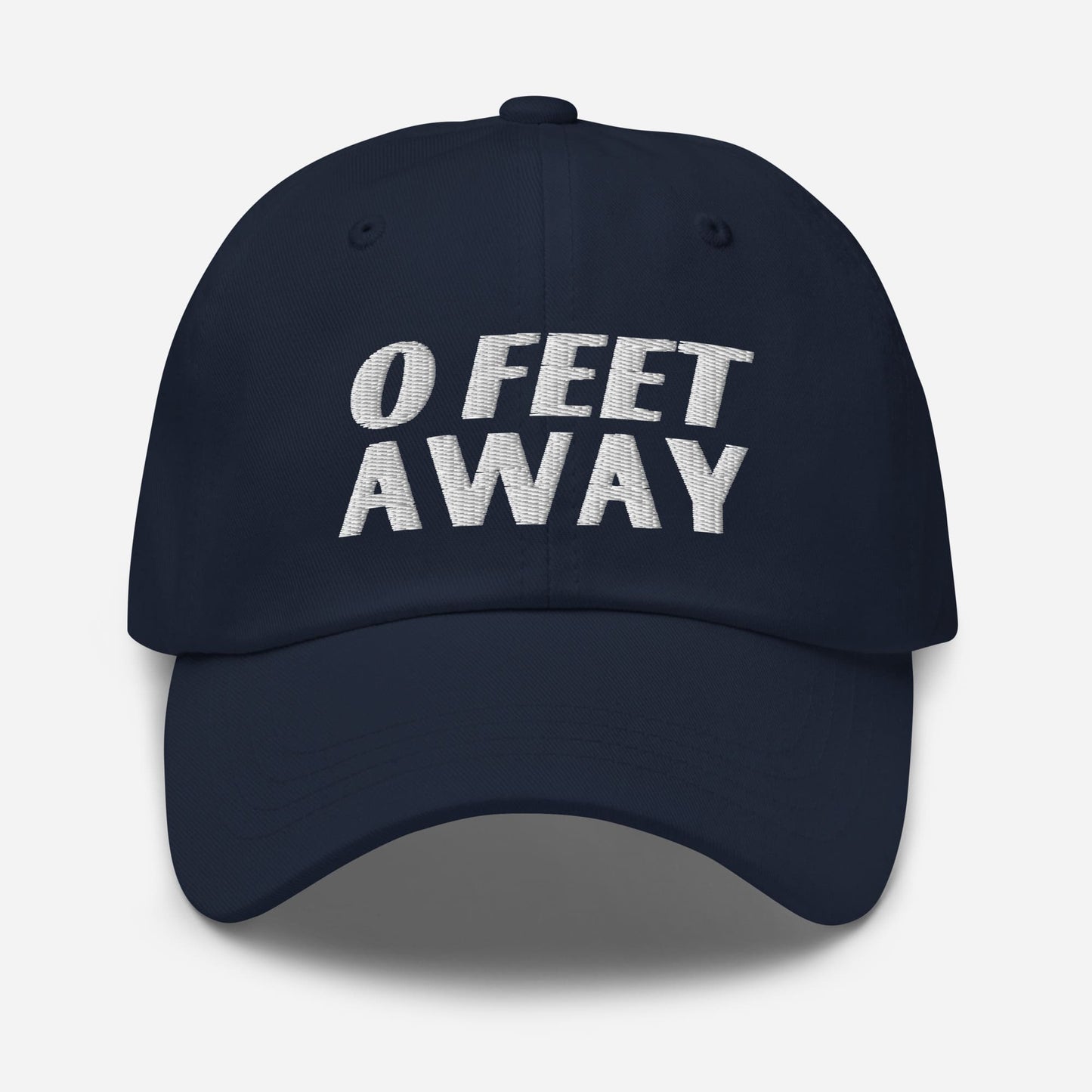 mlm gay hat, funny embroidered grindr quote, navy
