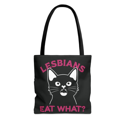 lesbian tote bag, funny pussy bag