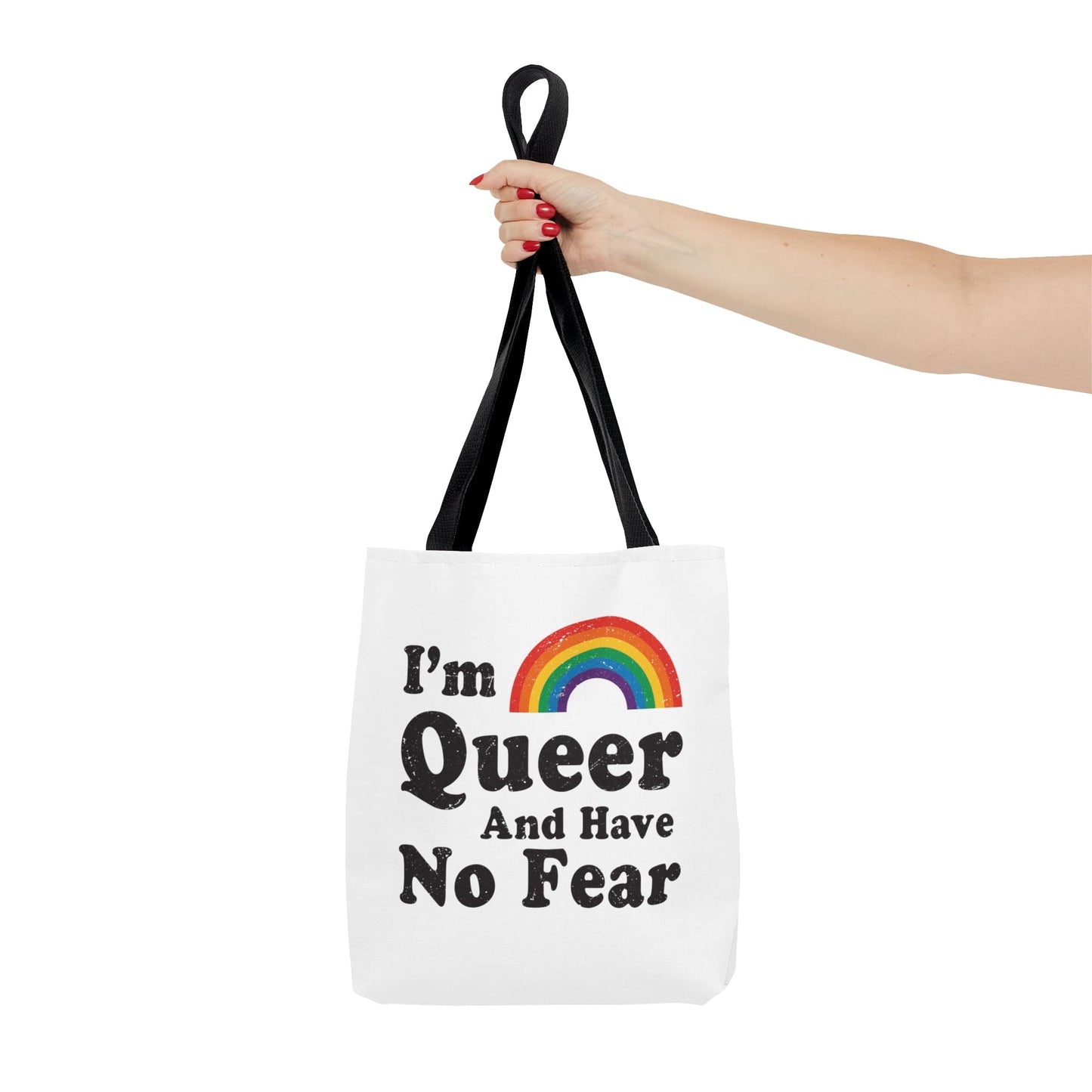 queer tote bag, funny LGBTQ bag, small