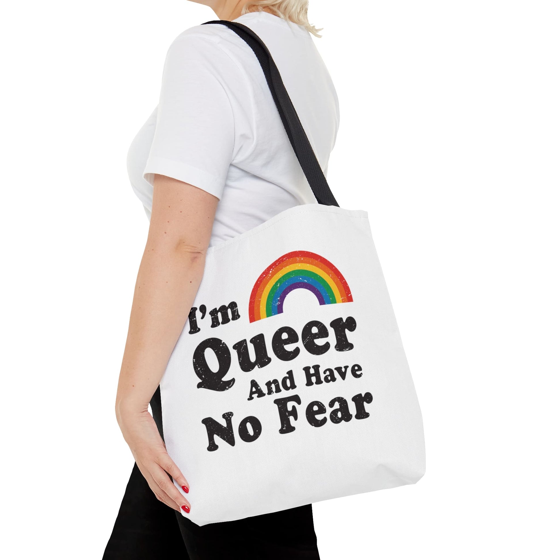 queer tote bag, funny LGBTQ bag, medium
