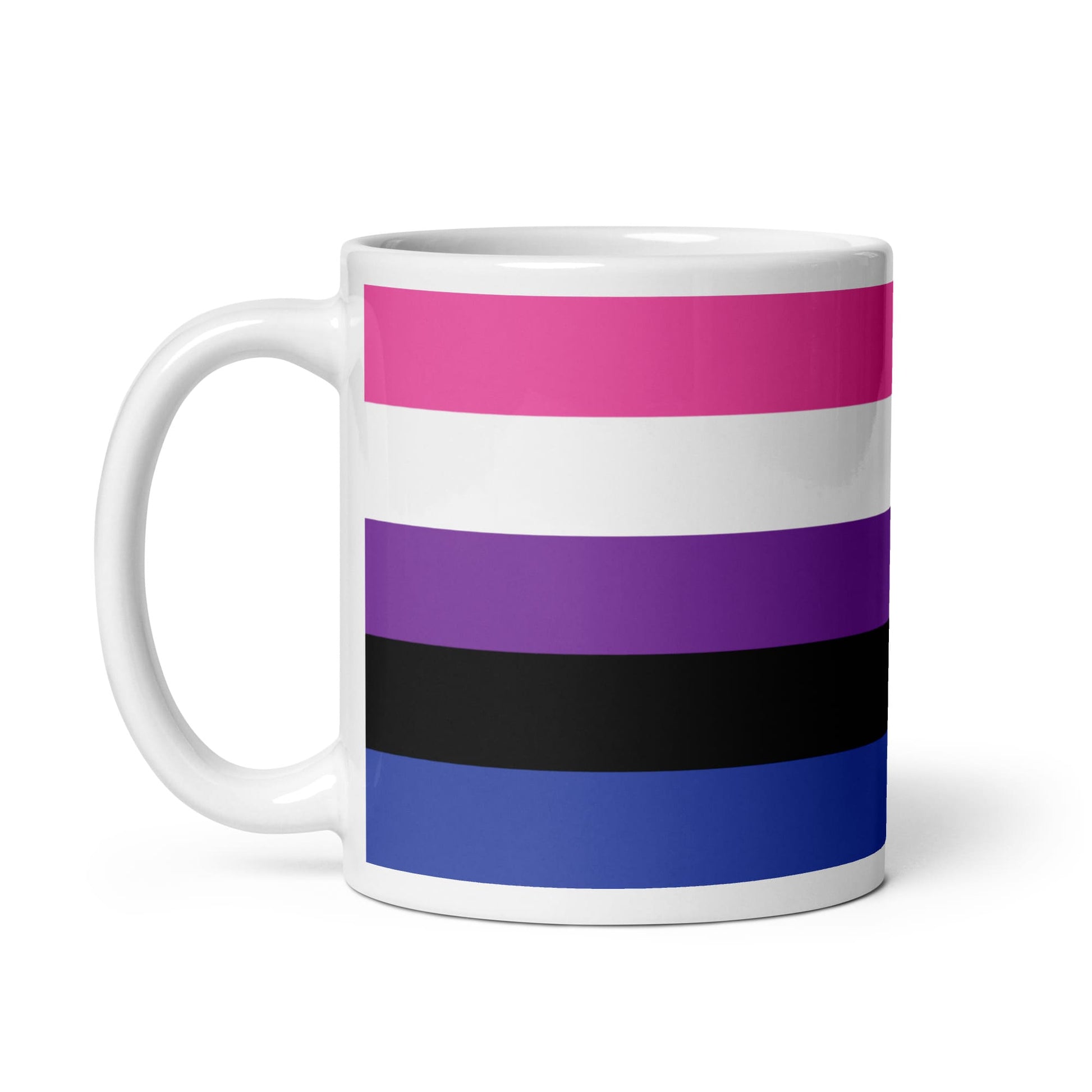 genderfluid coffee mug left