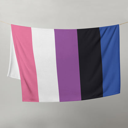 genderfluid blanket hanging