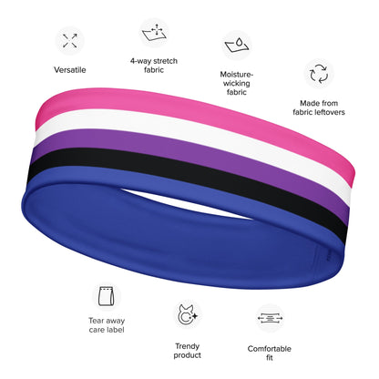 genderfluid headband, properties