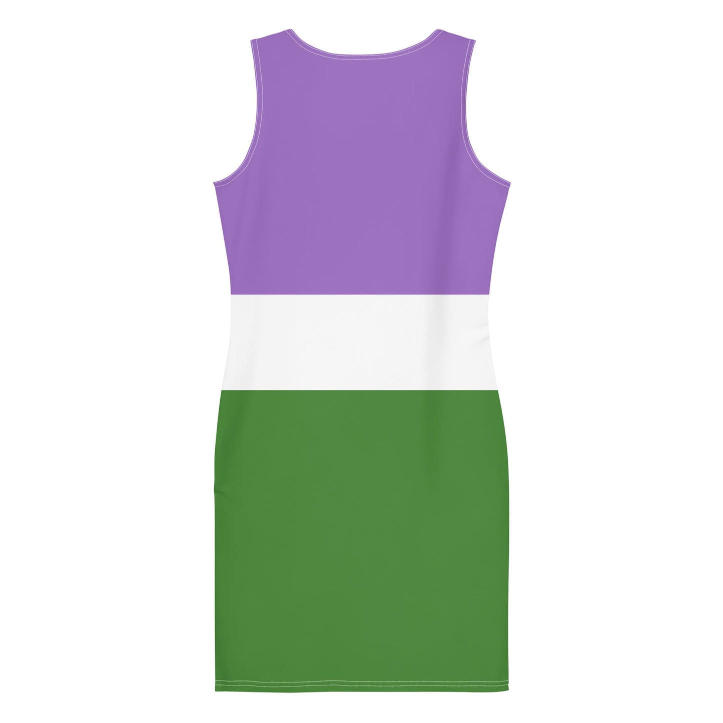 genderqueer dress, flatlay back