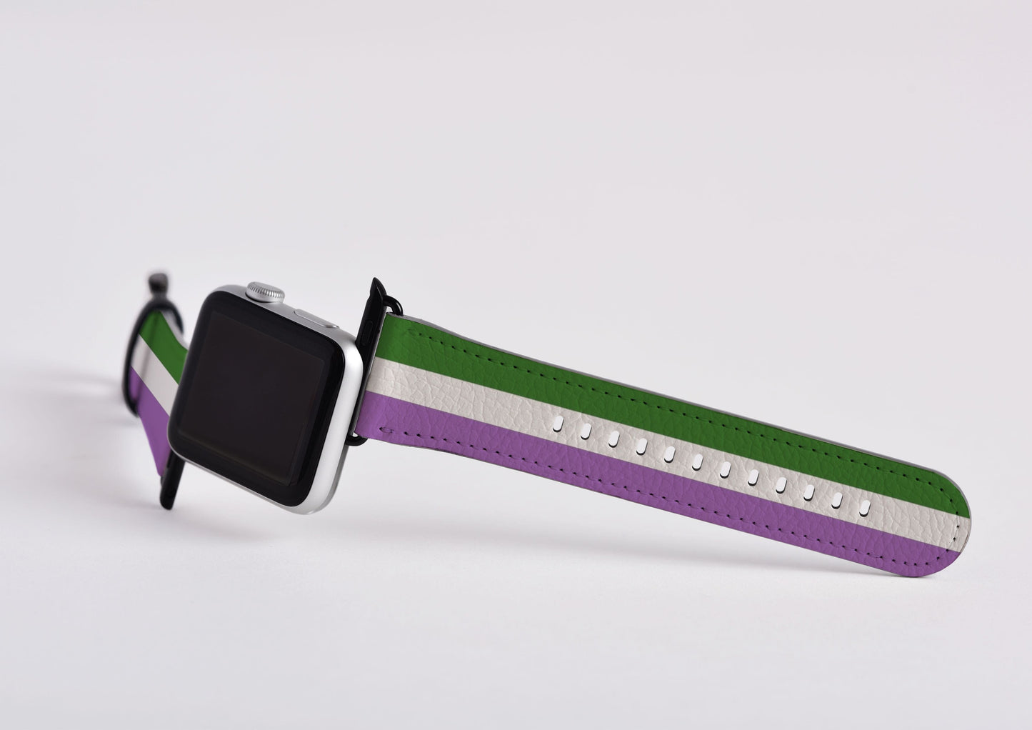 genderqueer watch band for Apple iwatch, attach